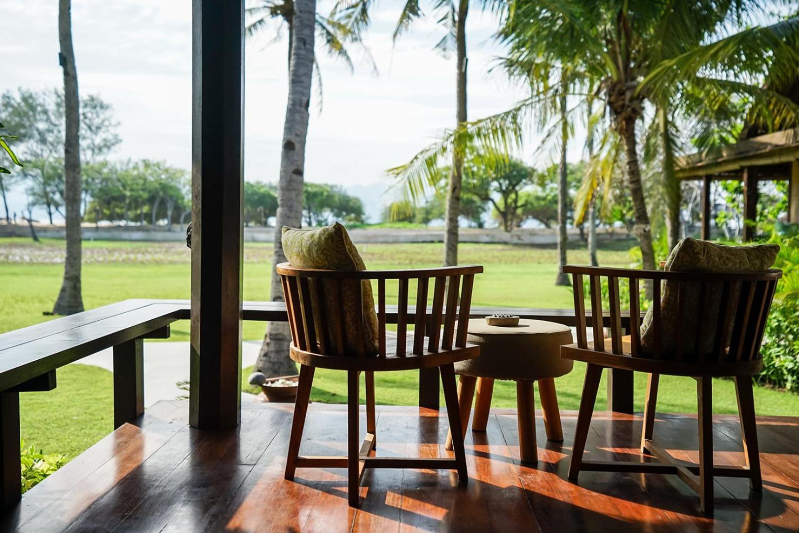 Pondok Santi Estate Hotell Gili Trawangan Eksteriør bilde